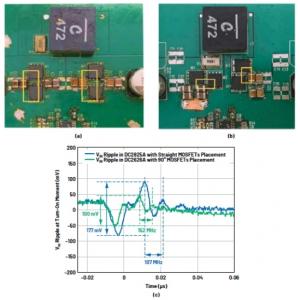 How to optimise switching power supply layouts by minimising thermal circuit PCB ESR and ESL?