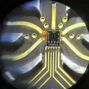 How to effectively remove gold layer oxides or contaminants to facilitate bonding?